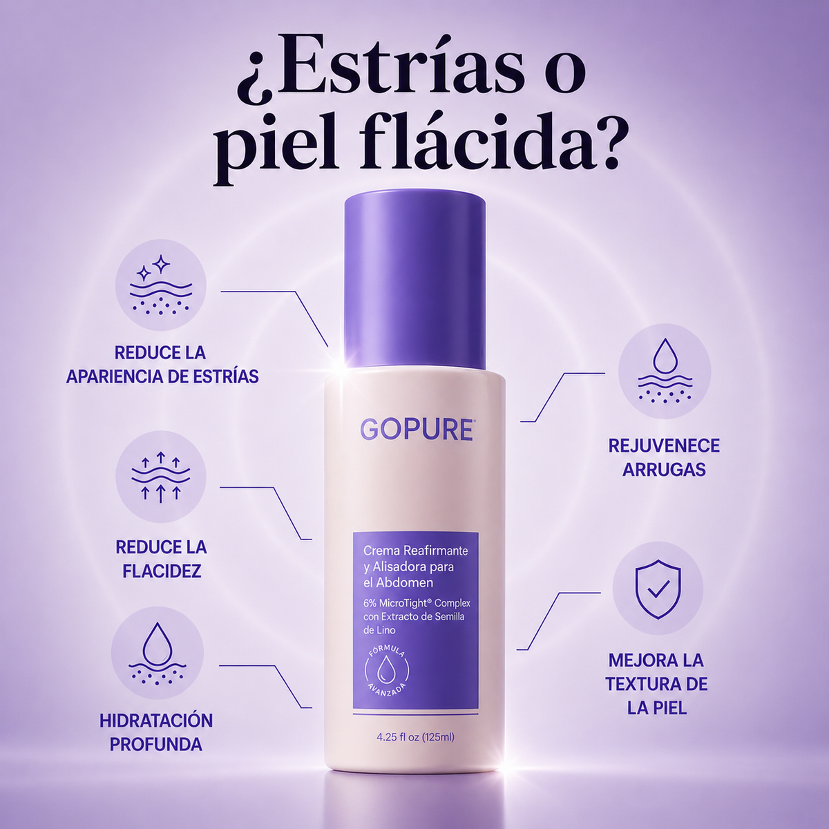 Crema Correctora de Estrías y Marcas